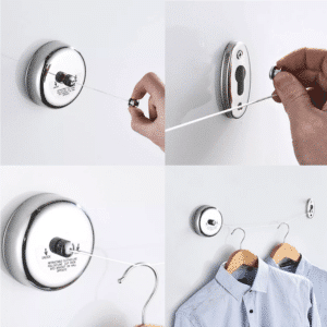 TENDEDERO RECTRACTIL ACERO INOXIDABLE 9025